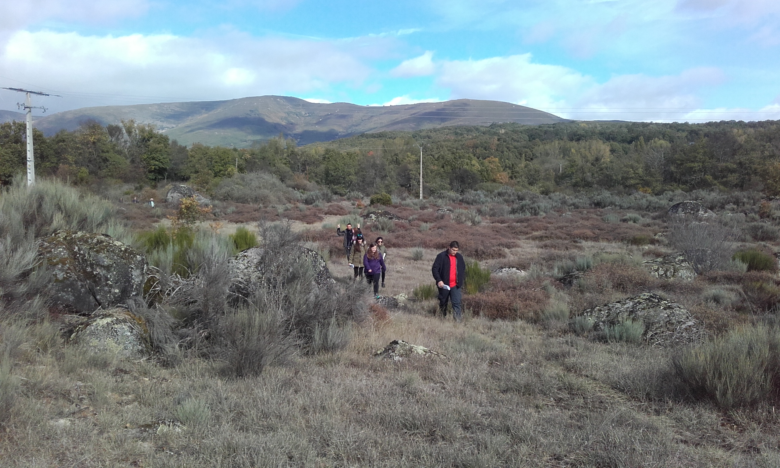 Subida a la Sierra de la Gamoneda