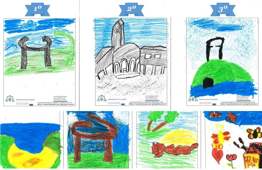 Imagen ganadores concurso 'Dibuja el Paisaje' Imagen ganadores concurso 'Dibuja el Paisaje'