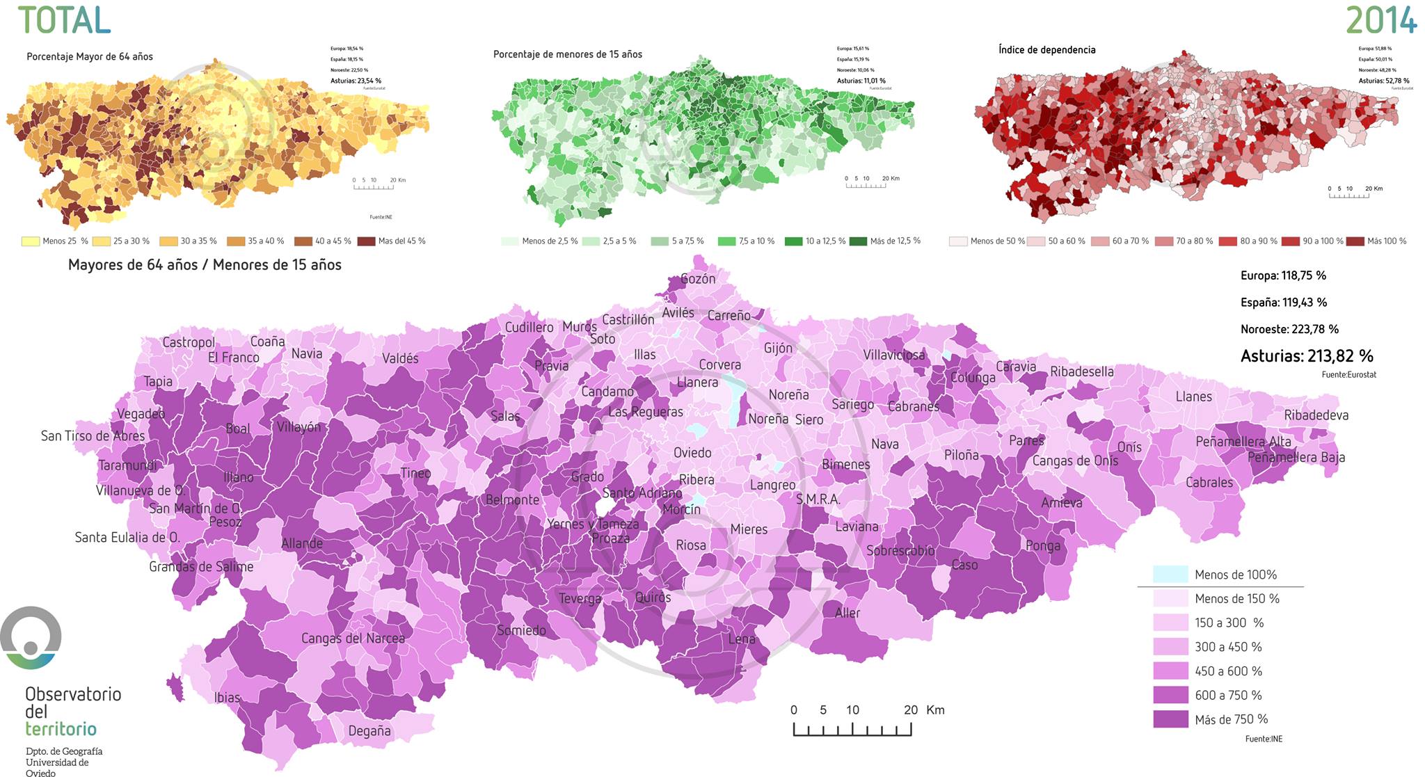 Mapa de envejecimiento